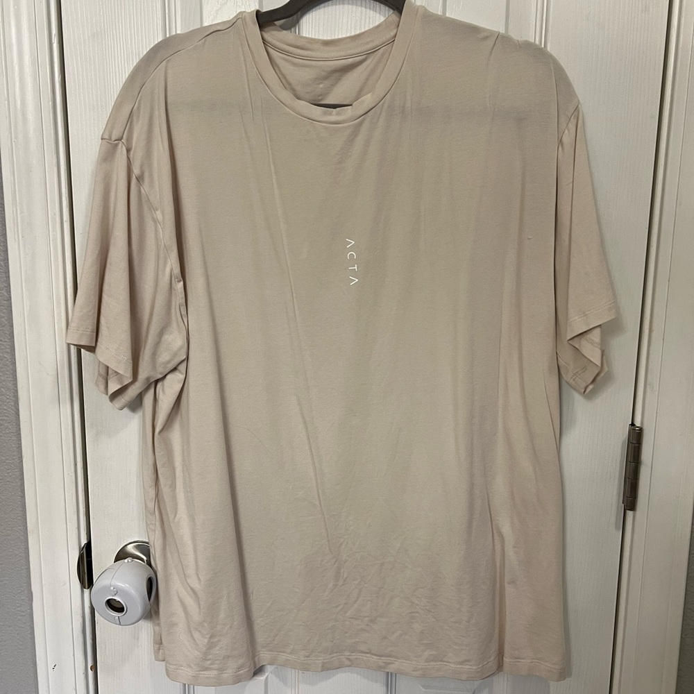 ACTA Boyfriend Tee Oat Small
